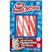 Vista 1 de Bob 's Sweet Stripes - Caramelos suaves de menta (paquete de 6)