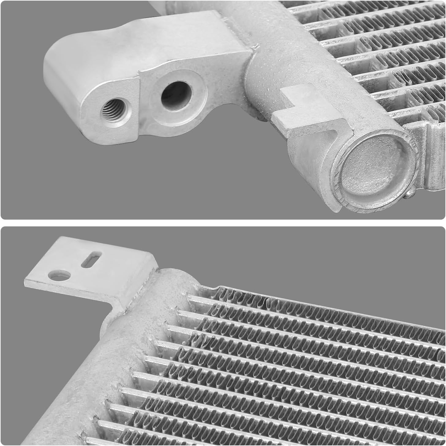 DNA MOTORING Aluminum Air Conditioning A/C Condenser Compatible with Camaro/Firebird 1998-2002, GM3030136, OEM-CDS-3004