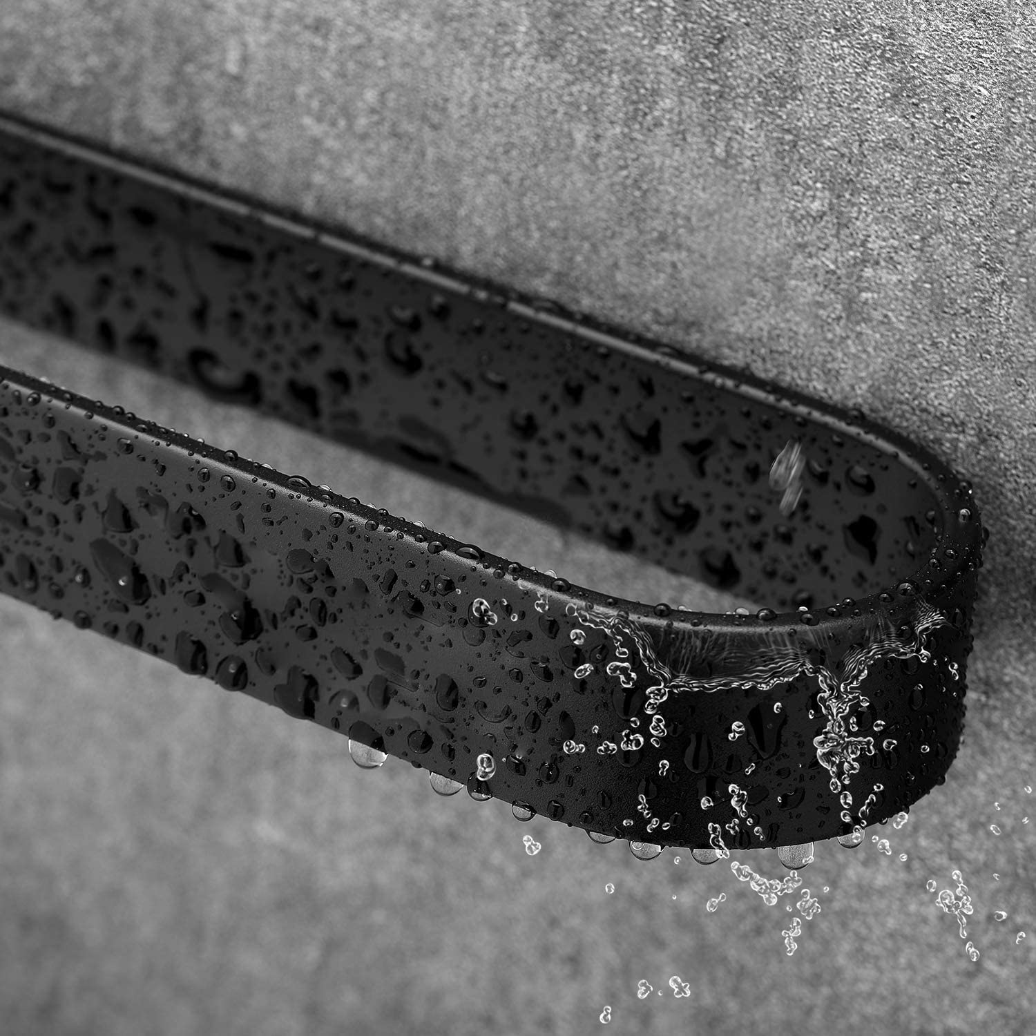 Portatoallas Sin Taladro Baño KITSEDIT - Acero Inoxidable Sin