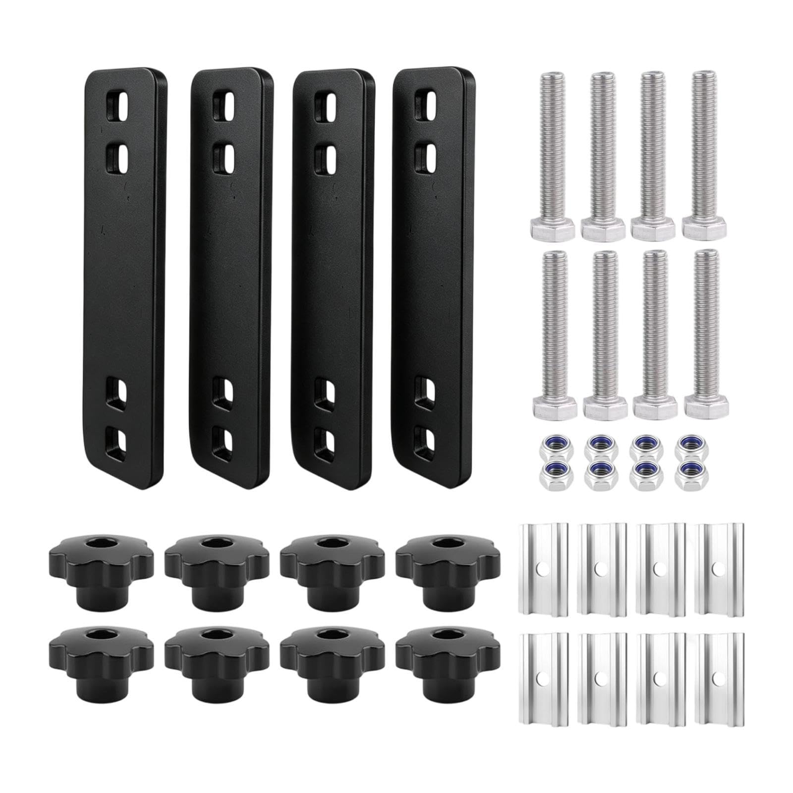 Colcolo Kit para Montaje Tienda Techo Accesorios para Tienda Techo con reemplazo Directo, Incluyendo Placas