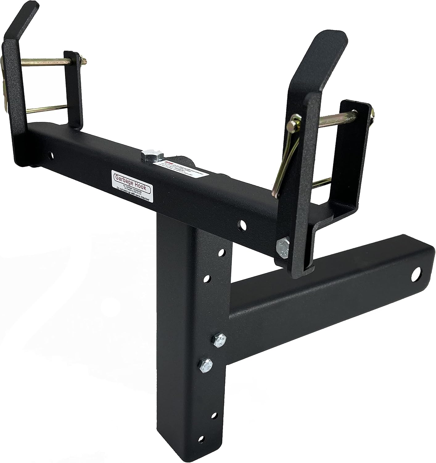 Garbage Commander Single Can Receiver Garbage Hauling Hitch