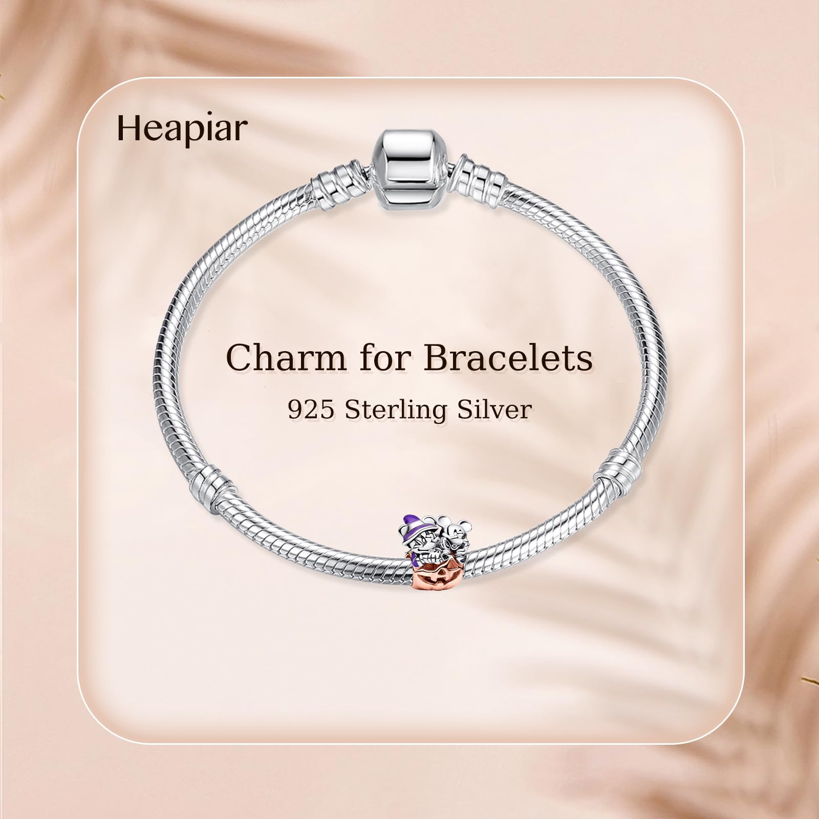 HAEPIAR S925 Sterling Silver Charm per Bracciale Collana Charm Dangle Hero Movie Regali per donne
