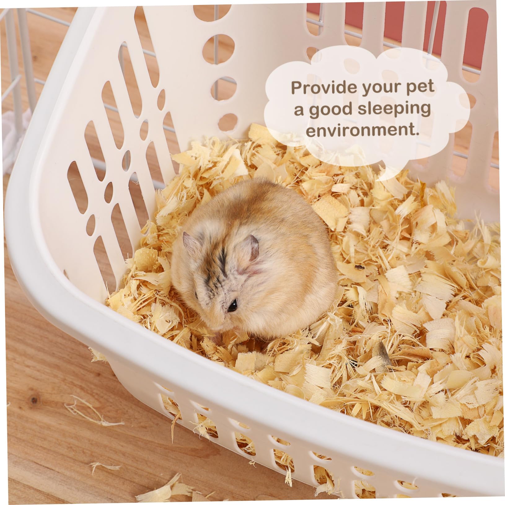 Toddmomy 2 pièces pour Petits Animaux Plastique Lit Hamac Respirant pour Hamster Rat Chinchilla Accessoire Confortable et Sûr pour Cage