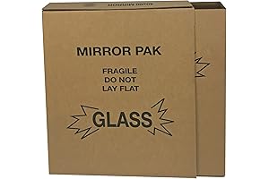 Uboxes Pack of 5 Individual Corrugated Picture and Mirror Moving Boxes