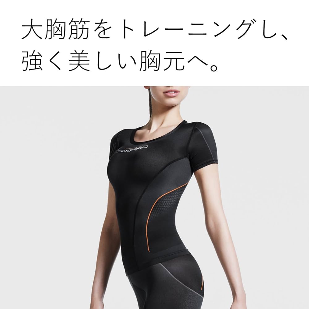SIXPAD トレーニングスーツ 半袖 レディースM 胸用 純正 MTG Amazon.co.jp: シックスパッド トレーニングスーツ ショート