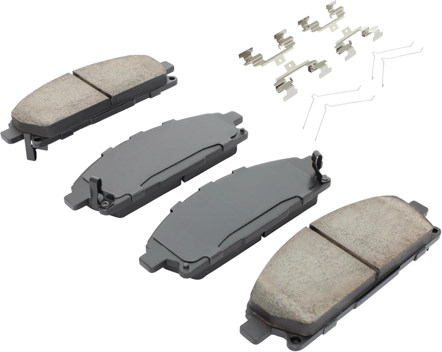 QUALITY-BUILT Front Ceramic Brake Pads, Premium 1001-0855C, Compatible with 2002-2009 Acura/Nissan (MDX,Quest,X-Trail)