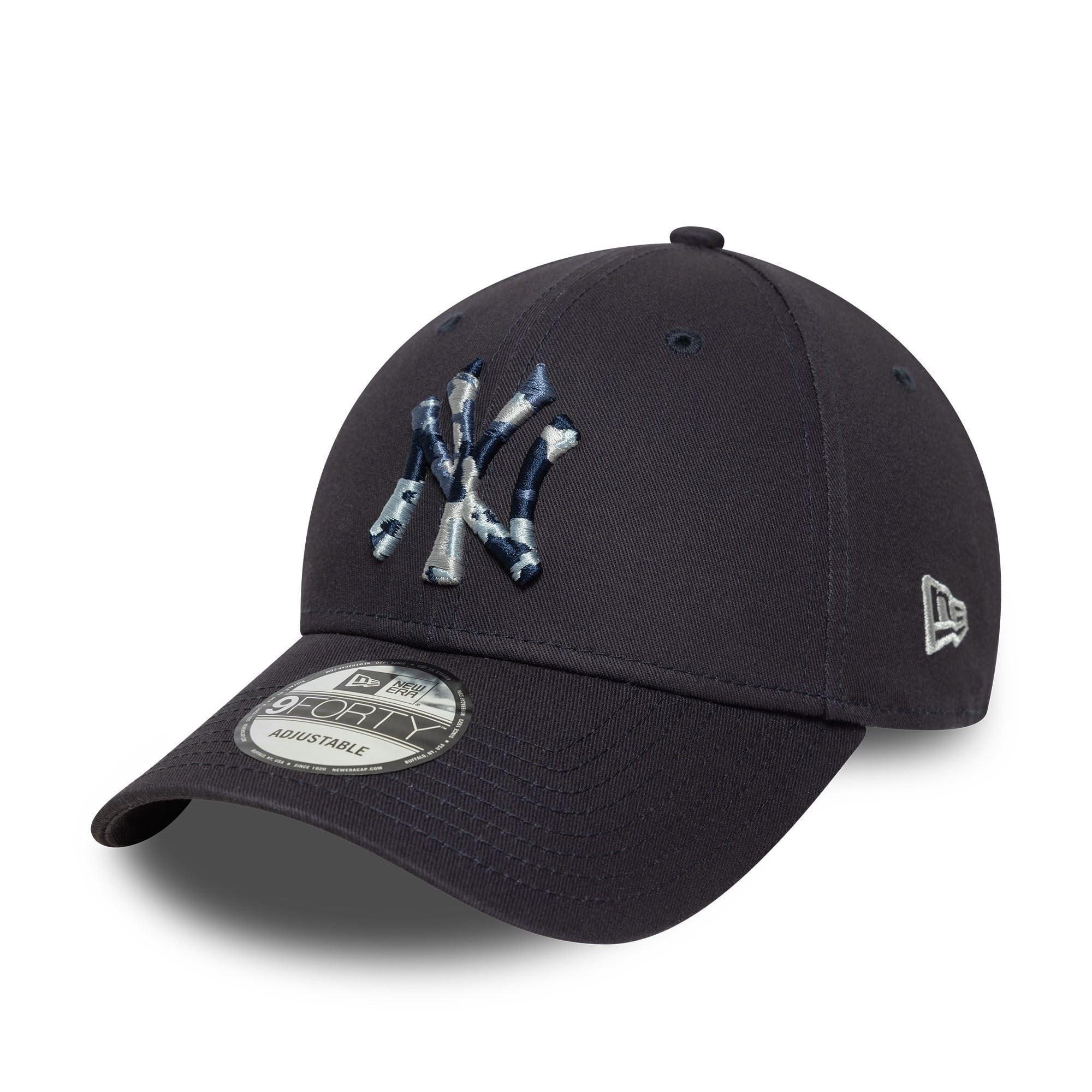 New Era New York Yankees Baseball Cap Camouflage NY Logo Adjustable hat MLB Blue
