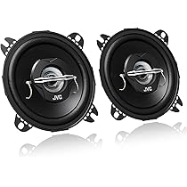 JVC CS-J420X Altoparlanti, Coassiale a 2 vie, Profondità di montaggio 43.1 mm, 210W Peak, 21W RMS, Nero, 10 cm (4″)