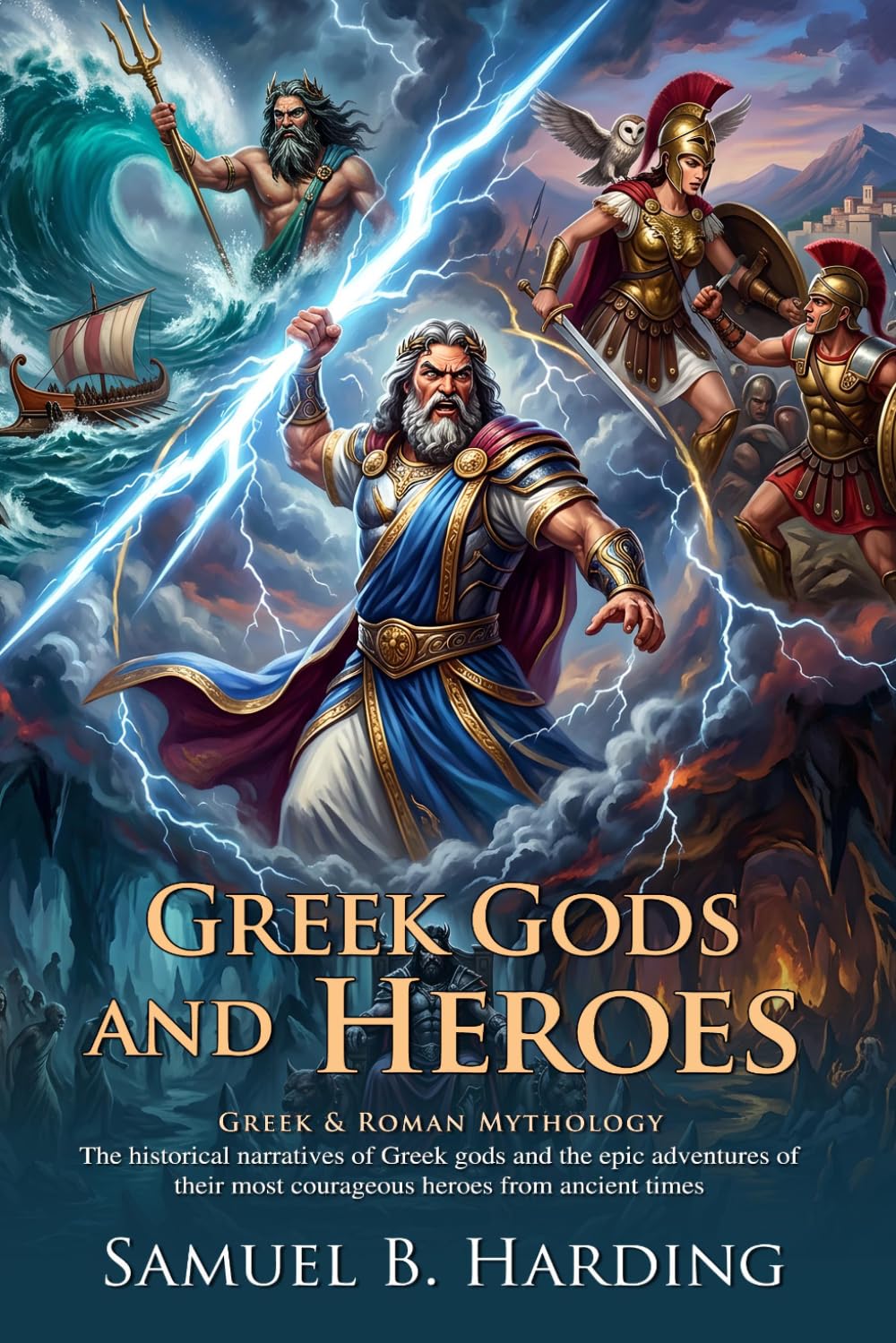 Greek Gods and Heroes: Classic Tales of Ancient Mythology and Legends: Fully Illustrated Edition with Author Biography and Commentary