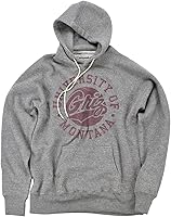 Vista 24 de Campus Lab Collegiate Classic Retro Stamp - Sudadera con capucha unisex para adultos