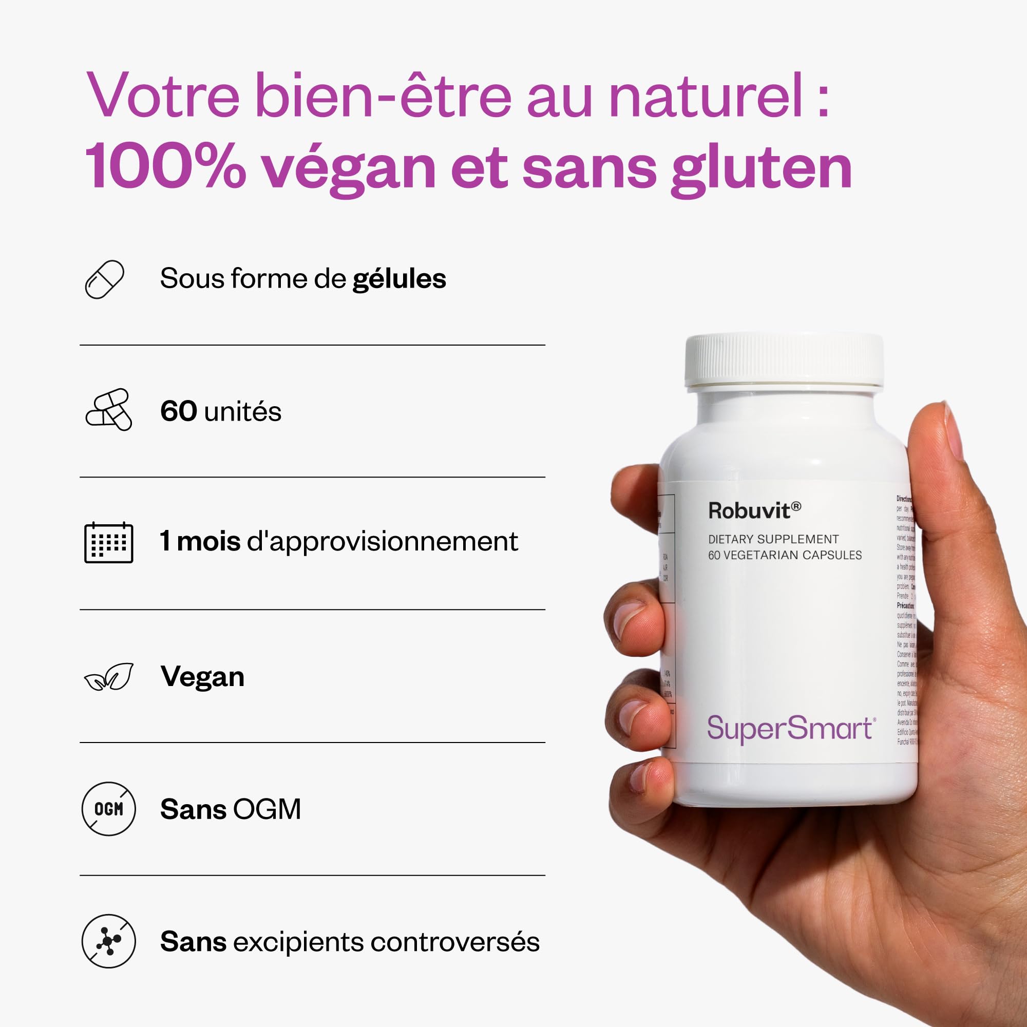 Robuvit ® - Extrait de Quercus Robur Standardisé à 20% - SuperSmart
