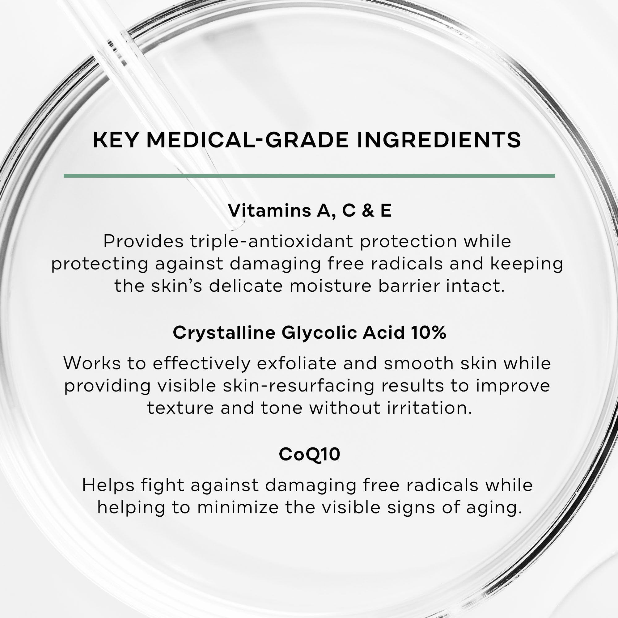 Replenix Glycolic Acid Resurfacing Cream, Hydrating & Lightweight Medical-Grade Exfoliating Face Moisturizer for Skin Discoloration (0.5 fl oz)