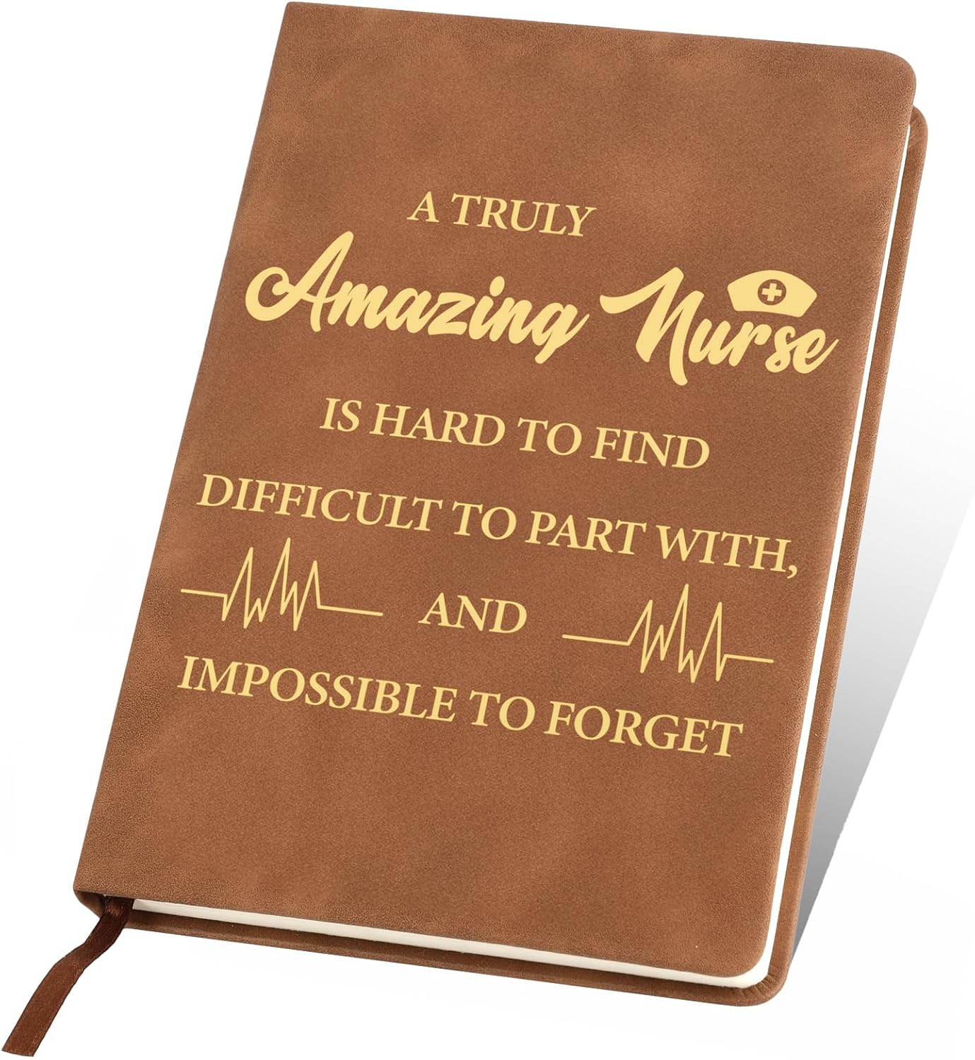 Nurse Gifts for Women,Student Cool Gifts for Nurses Week Graduation Retirement Practitioner Appreciation Christmas Valentines Gift Female Presents,Nurse Accessories for Work,Leather Journal Notebooks