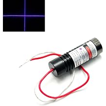 High Power 405-200 Purple Violet/Blue Diode Cross Module 14.5x45mm