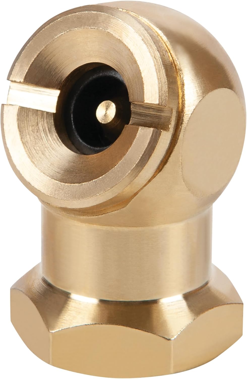 Performance Tool M516C Brass Air Hose Fitting with 1/4-Inch Female NPT Air Inlet - Durable and Reliable Connector for Air Tools and Compressors