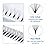 WENDY Lash Extension Premade Fans Eyelash Extensions 320PCS Pre Made Fans Lash Extensions 12D Lashes Extension 0.07mm D Curl Promades Eyelash Fans Mixed 9-16mm(12D-0.07-D, 9-16mm Mixed Tray)