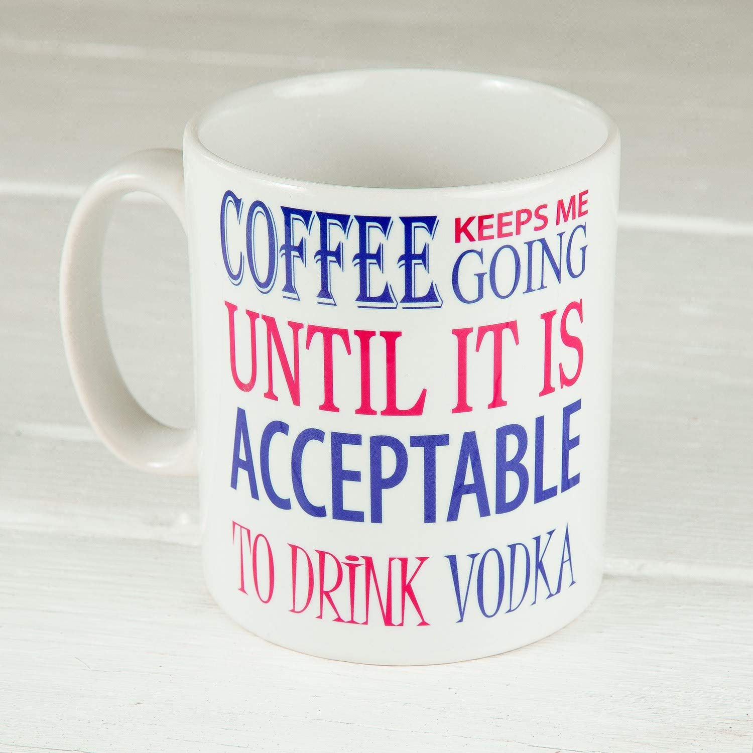 60 SECOND MAKEOVER Novelty Mug - White
