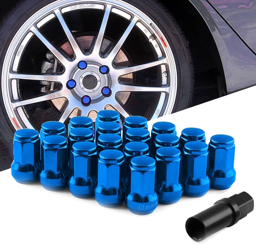 Amazon.co.jp: RUIEN スチール製 ホイールロックナット 20個セット M12