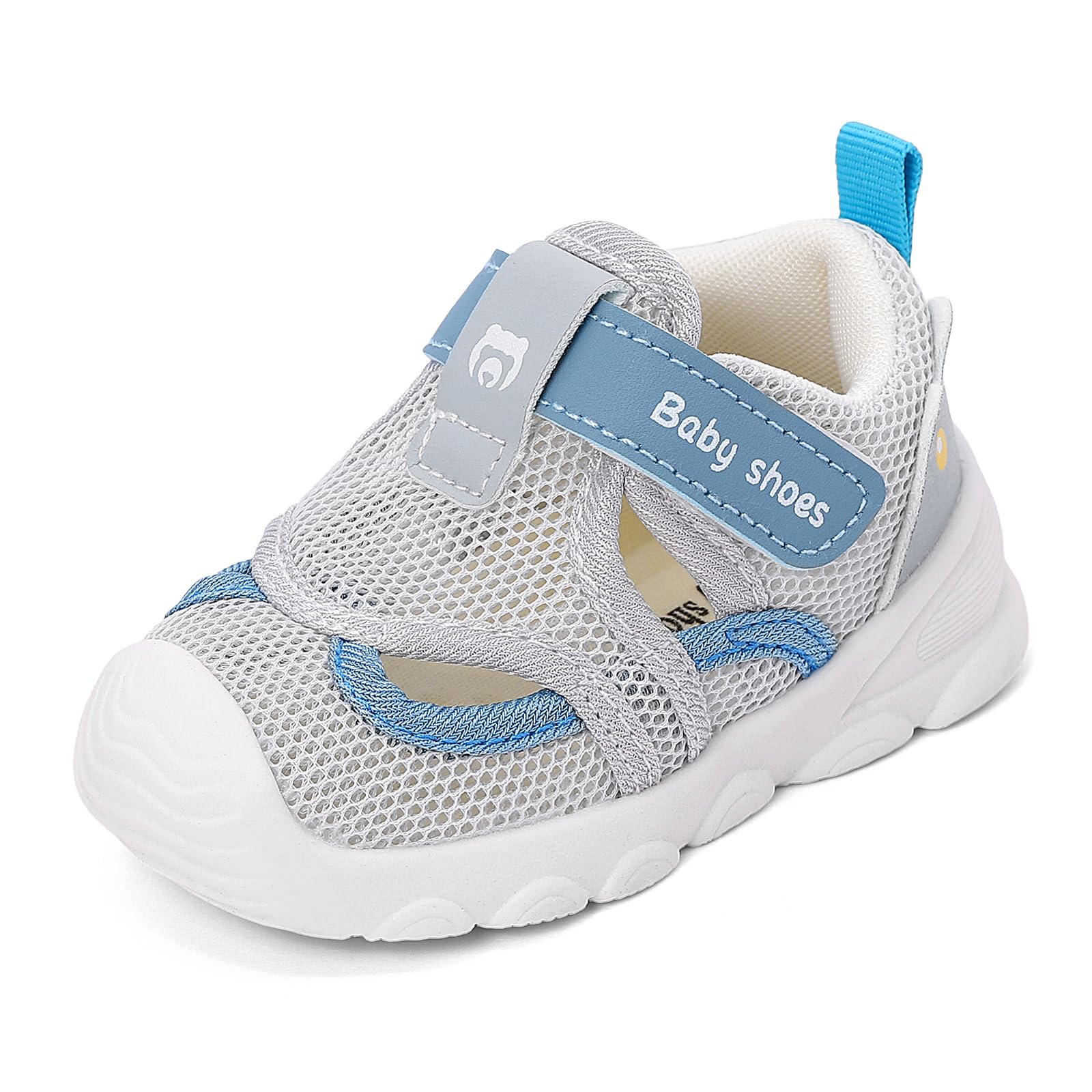 Scarpe Neonato Estive Sandali Primi Passi Traspirante Bambino Sneakers Running Neonata con Suole Gomma Antiscivolo