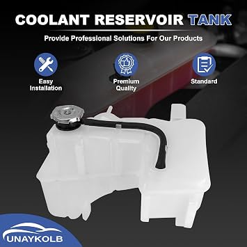 Radiator Coolant Recovery Tank Reservoir For 2005-2010 Chrysler 300 C For 2005-2010 Chrysler 300 C S.R.T.8 For 2005-2010 Chrysler 300 Limited For 2010 Chrysler 300 S