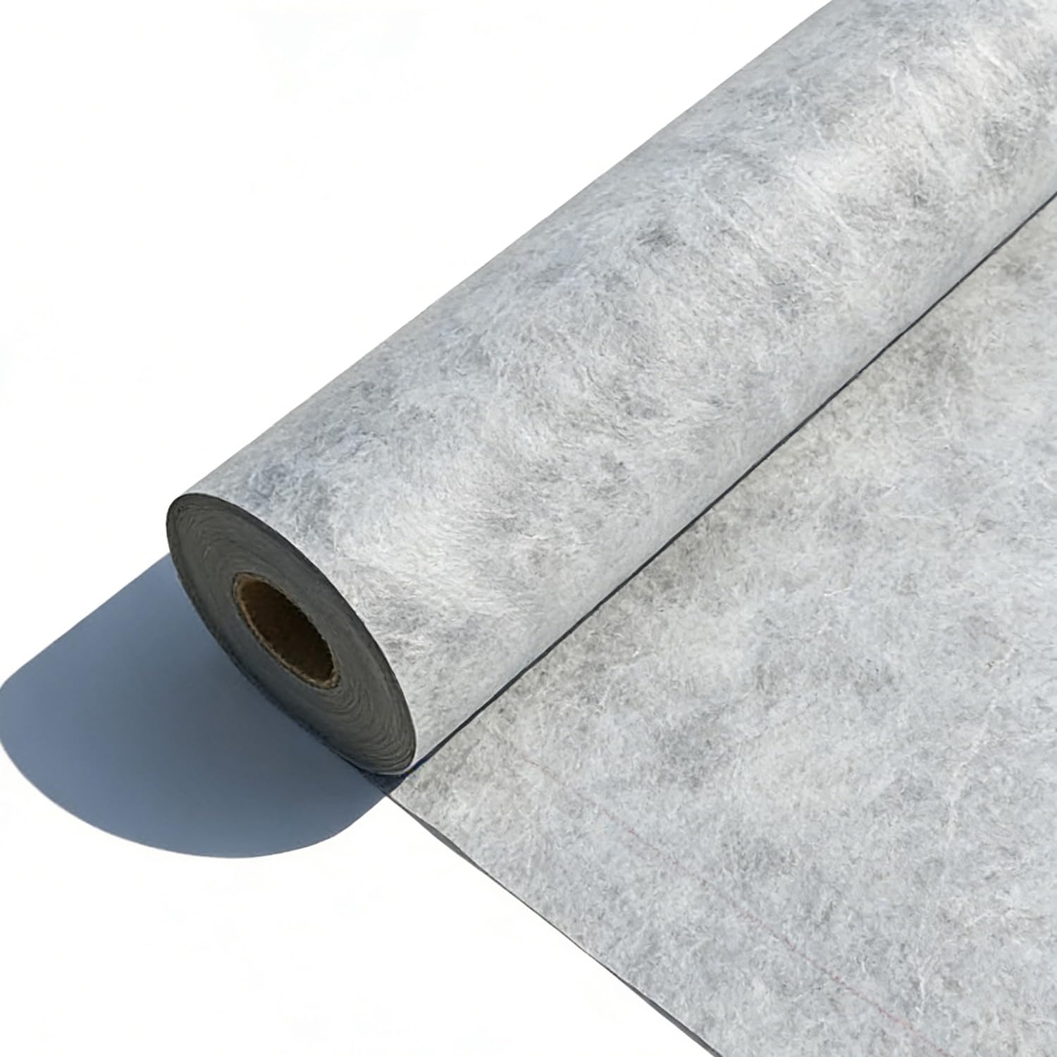 Premium Lámina Impermeabilizante Para Baño Lámina Impermeable Ducha Cinta Impermeable Para Zonas Húmedas Para Baño, Ducha, Terrazas Balcón De 0,8 Mm De Grosor(Size:1.15x50m(3.7x164ft),Color:gris)