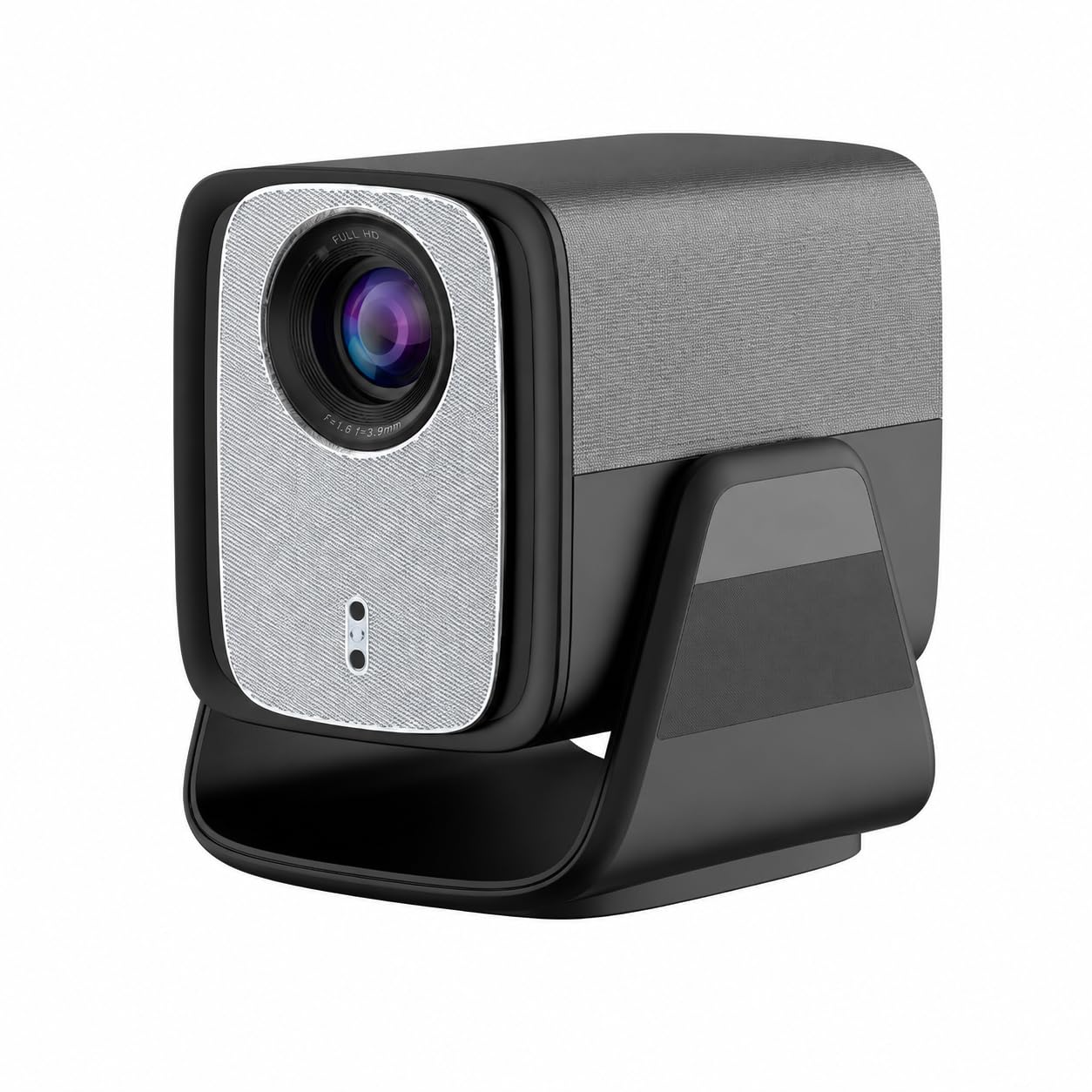 AKIYO - Proiettore intelligente 800ANSI, home theater, messa a fuoco automatica, correzione trapezoidale, WiFi6, Bluetooth, proiettore per esterni con app di controllo vocale, WLAN/Bluetooth/telefono