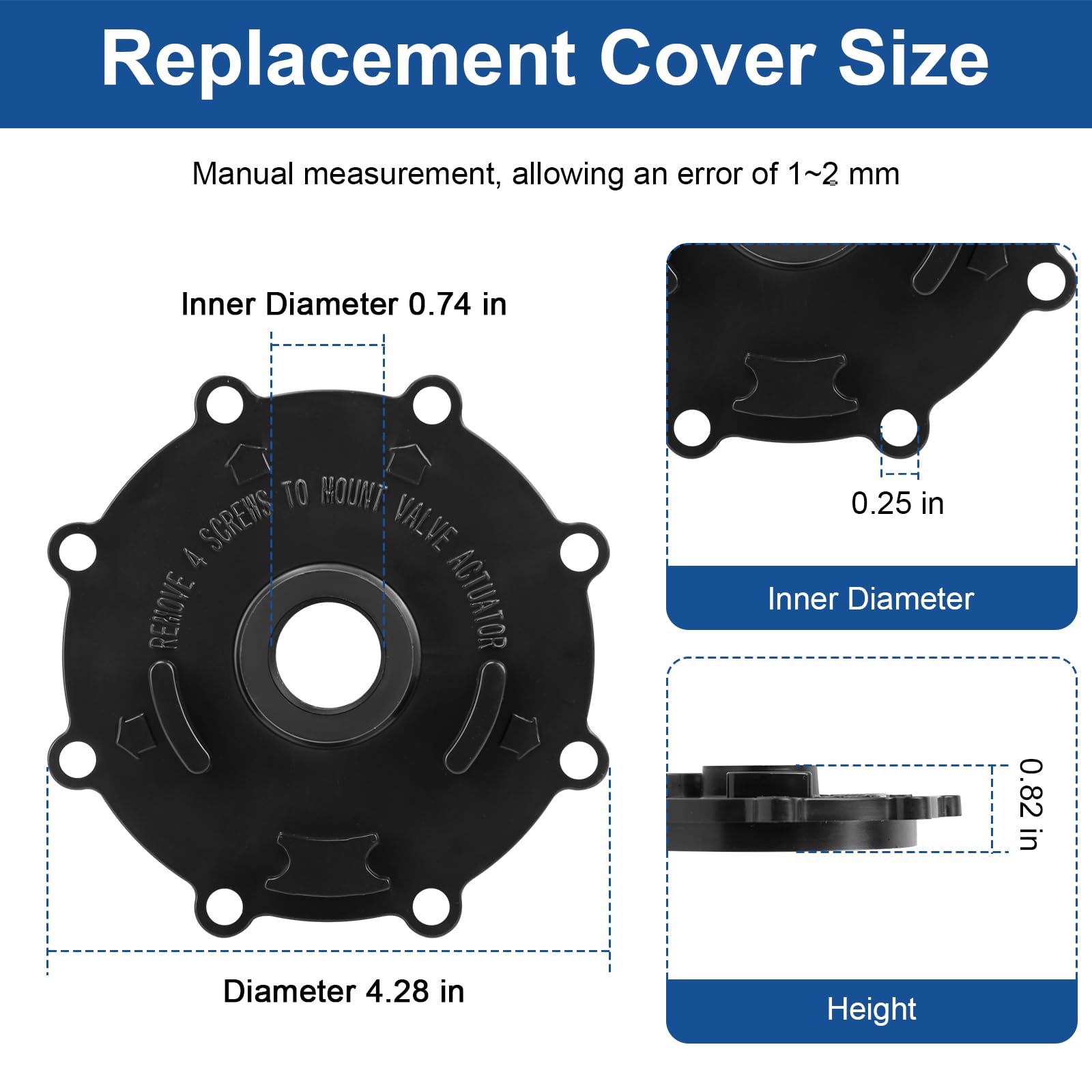 Amazon.com: 270030 Diverter Valve Cover Replacement for Pentair