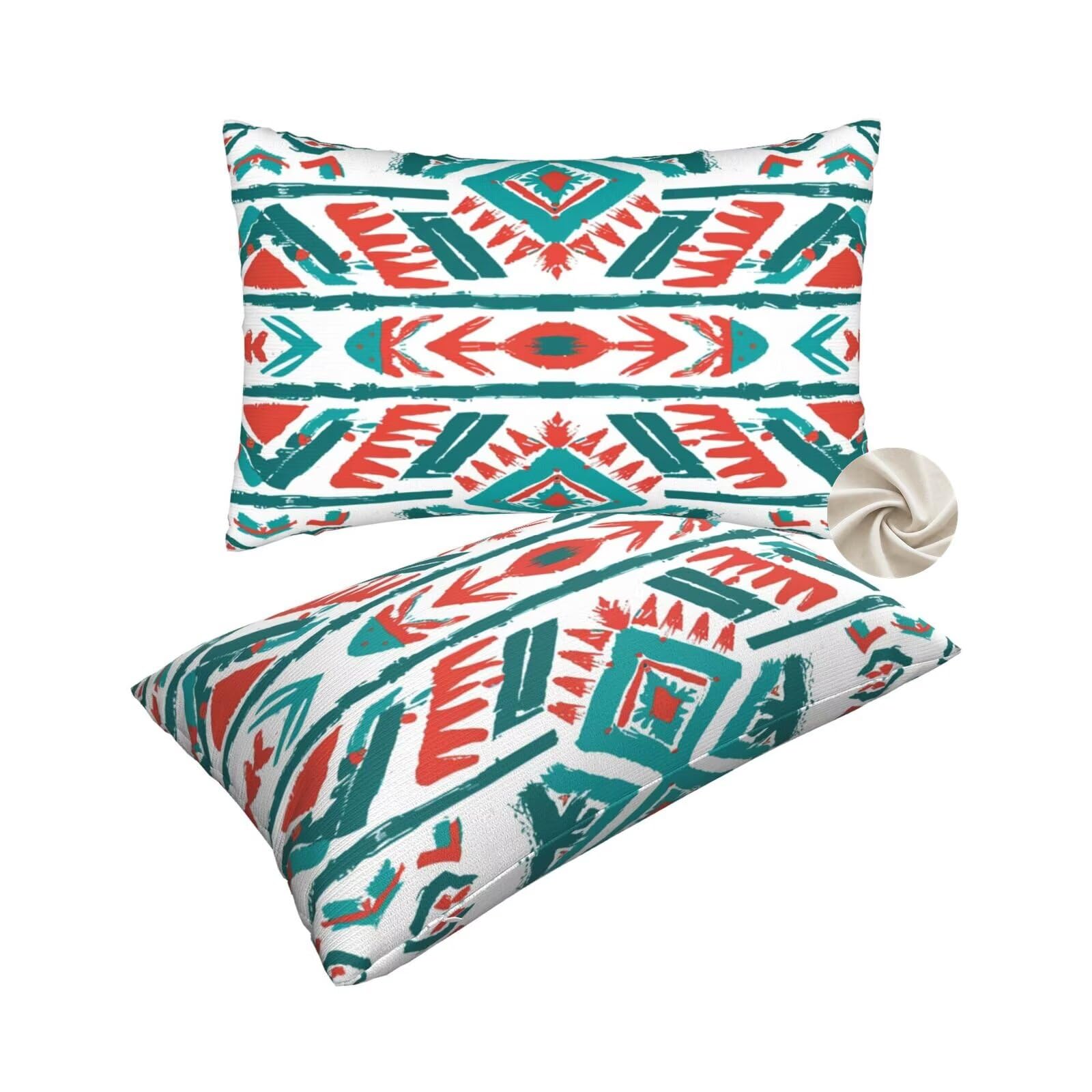Housse de coussin de qualité supérieure 50x80 cm à motif colibri chic