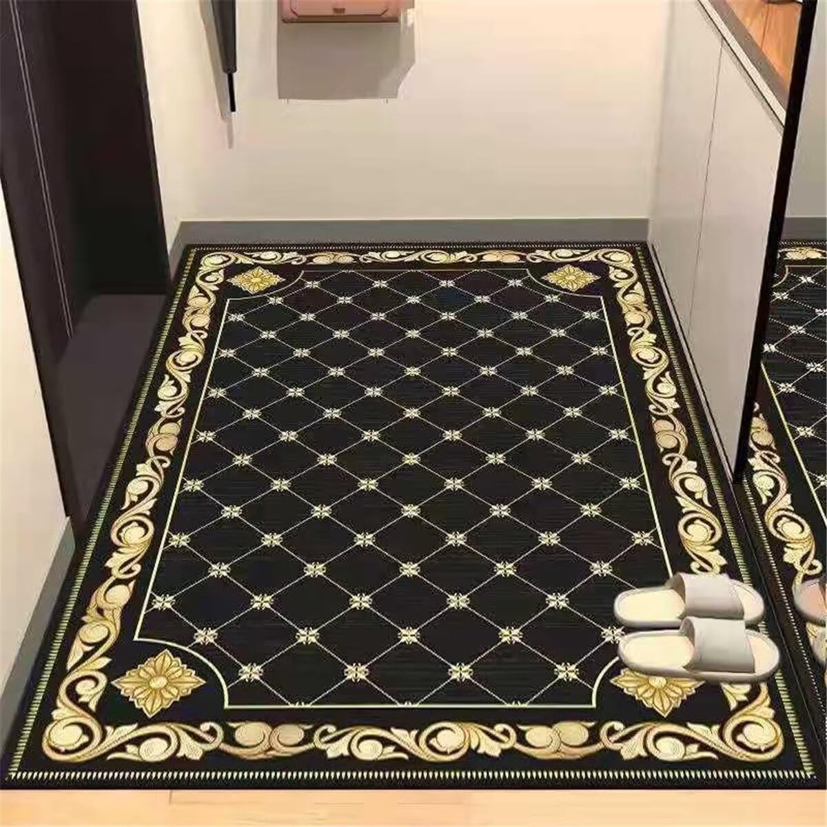 Tapis antidérapant pour protéger le sol du salon moderne