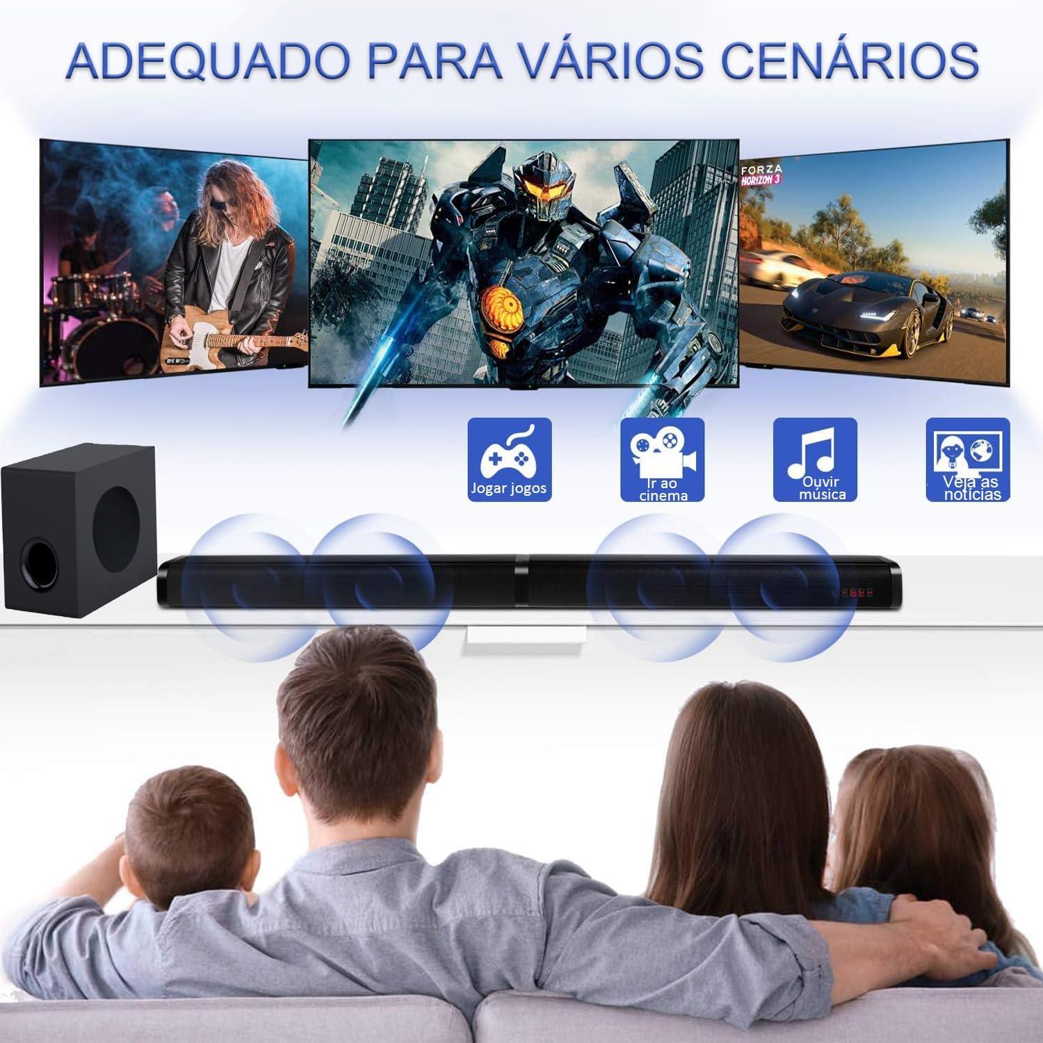 Review Soundbar 2.1: descubra como transformar sua sala em um cinema em casa 8 71GTvzJ108L. AC SL1500