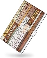 Vista 17 de Titular de la tarjeta de visita,Impresión en color para hombres y mujeres,Organizador de tarjetas de visita de metal ultrafino,Cartera de bolsillo