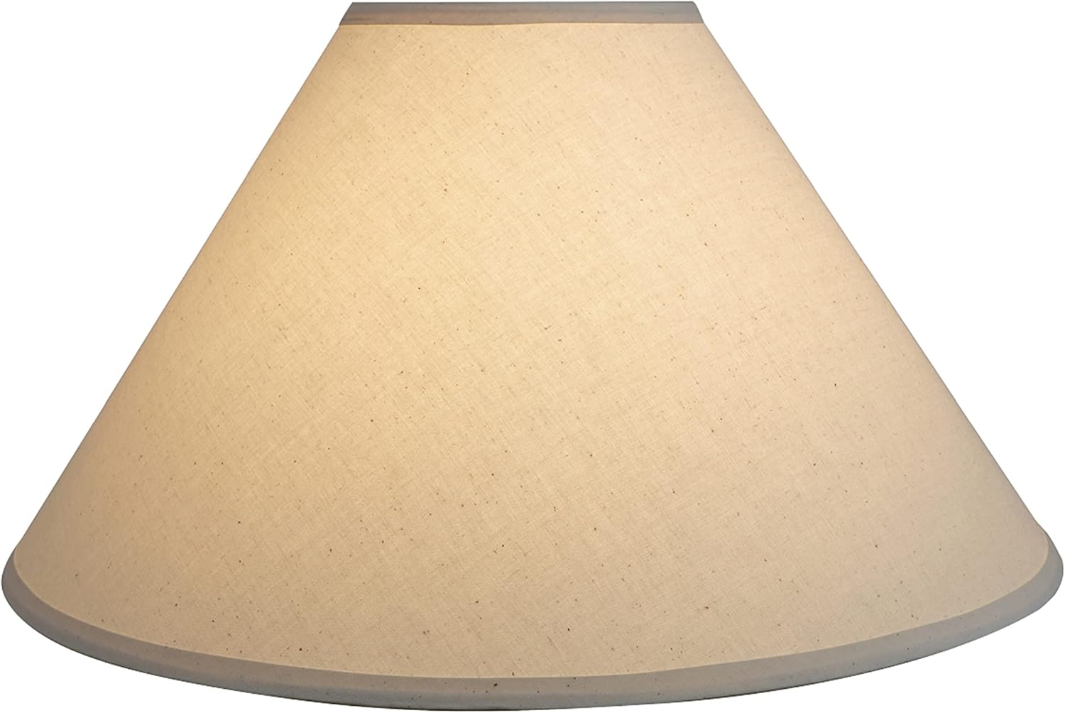 Super Deal Product Aspen Creative 32204 Transitional Hardback Empire Shaped Spider Construction Lamp Shade in Off White, 19 wide (6 x 19 x 12)