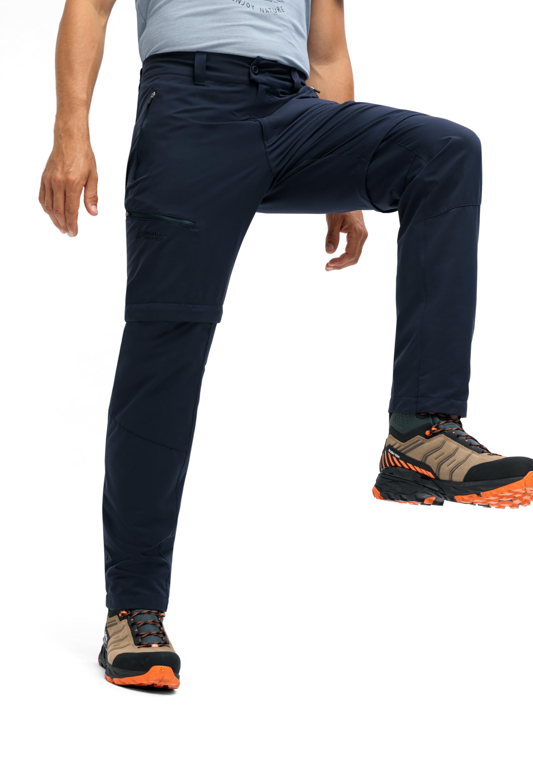 Maier Sports Herren Wanderhose Tajo Zip Loop