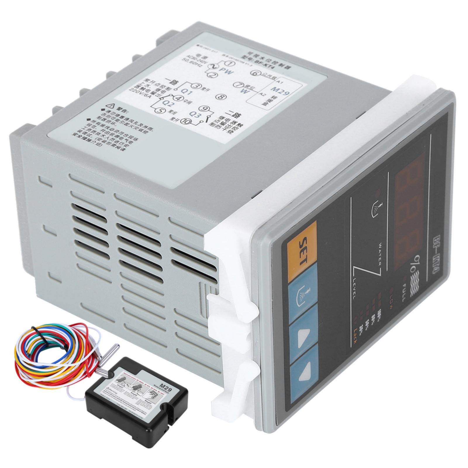 Visual Liquid Level Controller, Prevents Dry Burning Output Liquid Level Switch, Window Installation Water Tower for Water Tank Dormitory Buildings Hotel