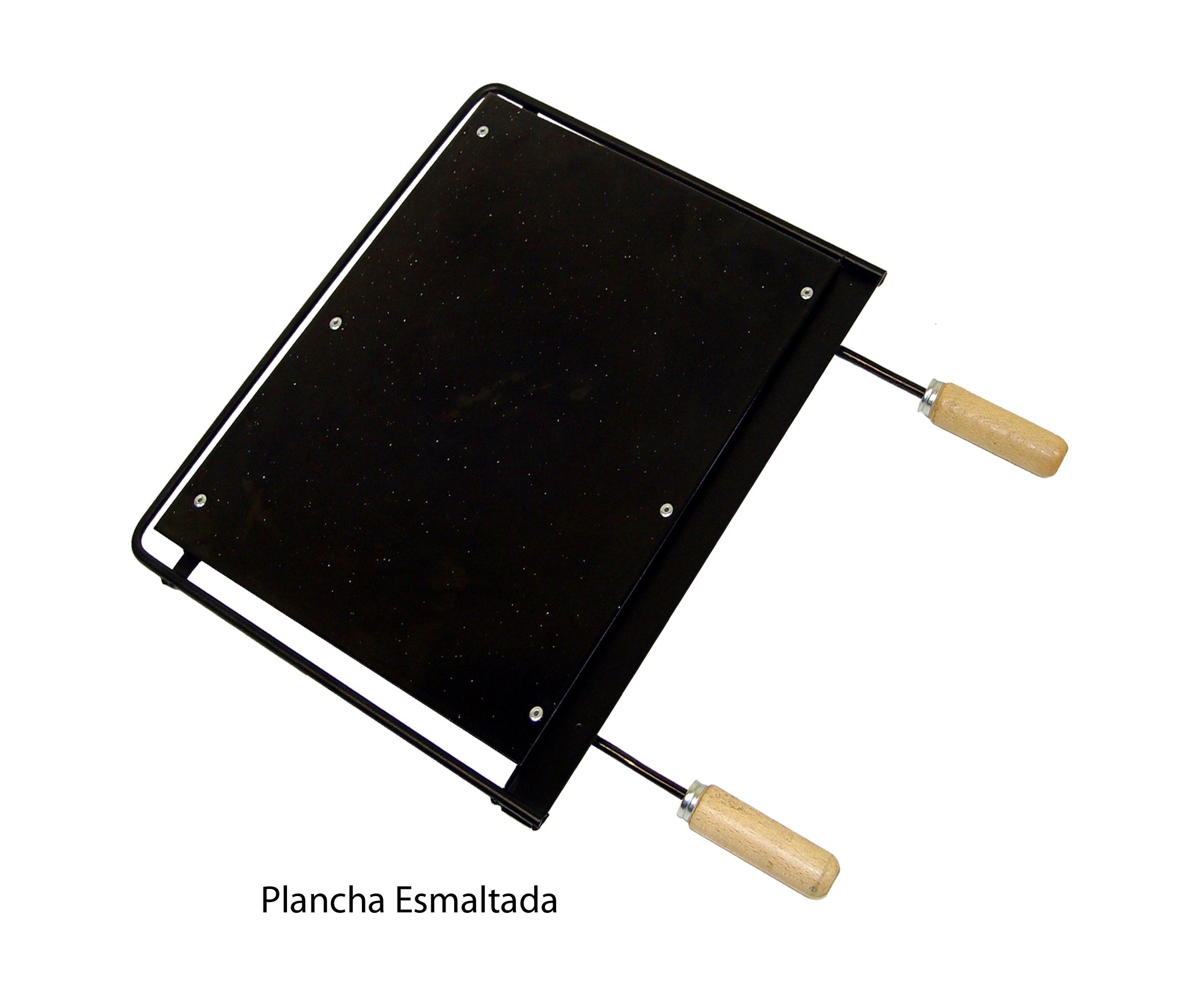 Imex El Zorro 71545 - Barbacoa con plancha esmaltada, 69 x 40 x 92 cm, color negro