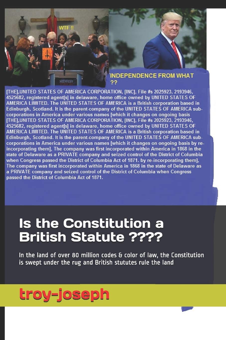 Buy Is the Constitution a British Statute ?: In the land of over 80 ...