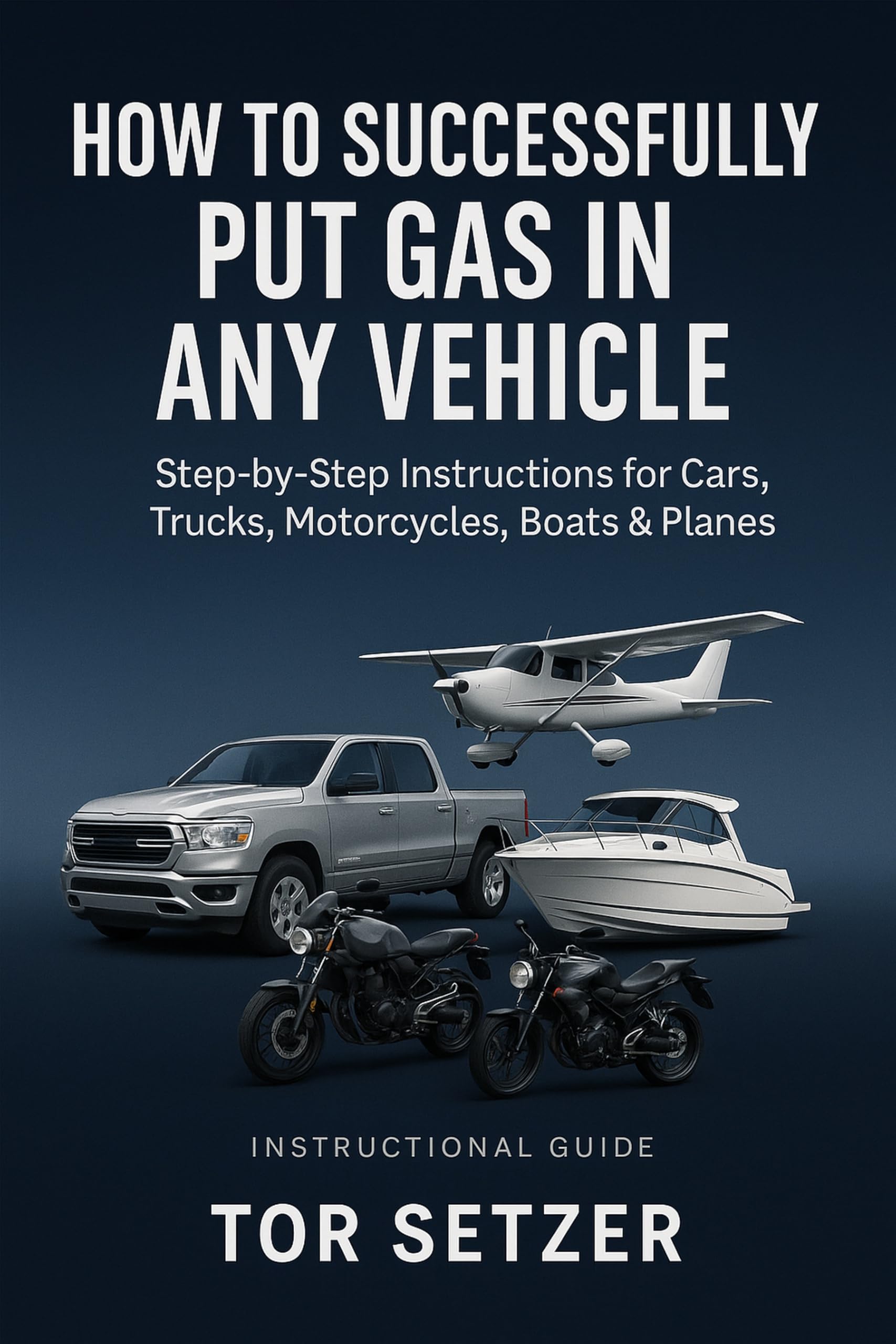 How to Successfully Put Gas in Any Vehicle: Step-by-Step Instructions for Cars, Trucks, Motorcycles, Boats & Planes