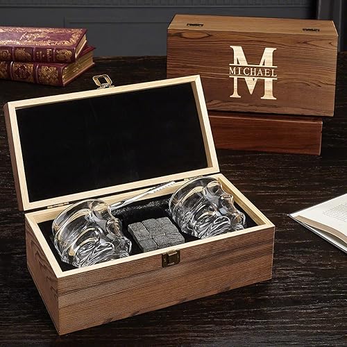 Miniatura 3 de Oakhill - Juego de caja de whisky personalizada (producto personalizado)