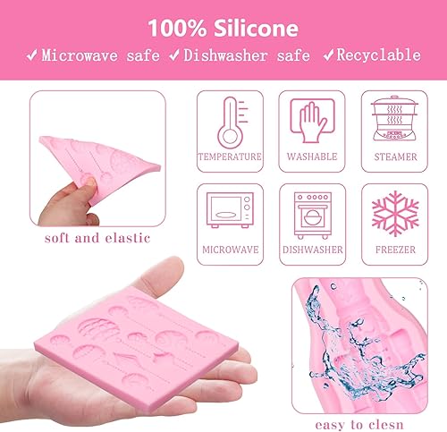 Miniatura 3 de Molde de silicona para soldado cascanueces, adornos de bolas de Navidad, molde de chocolate, decoración de pastel de Navidad, moldes para hornear