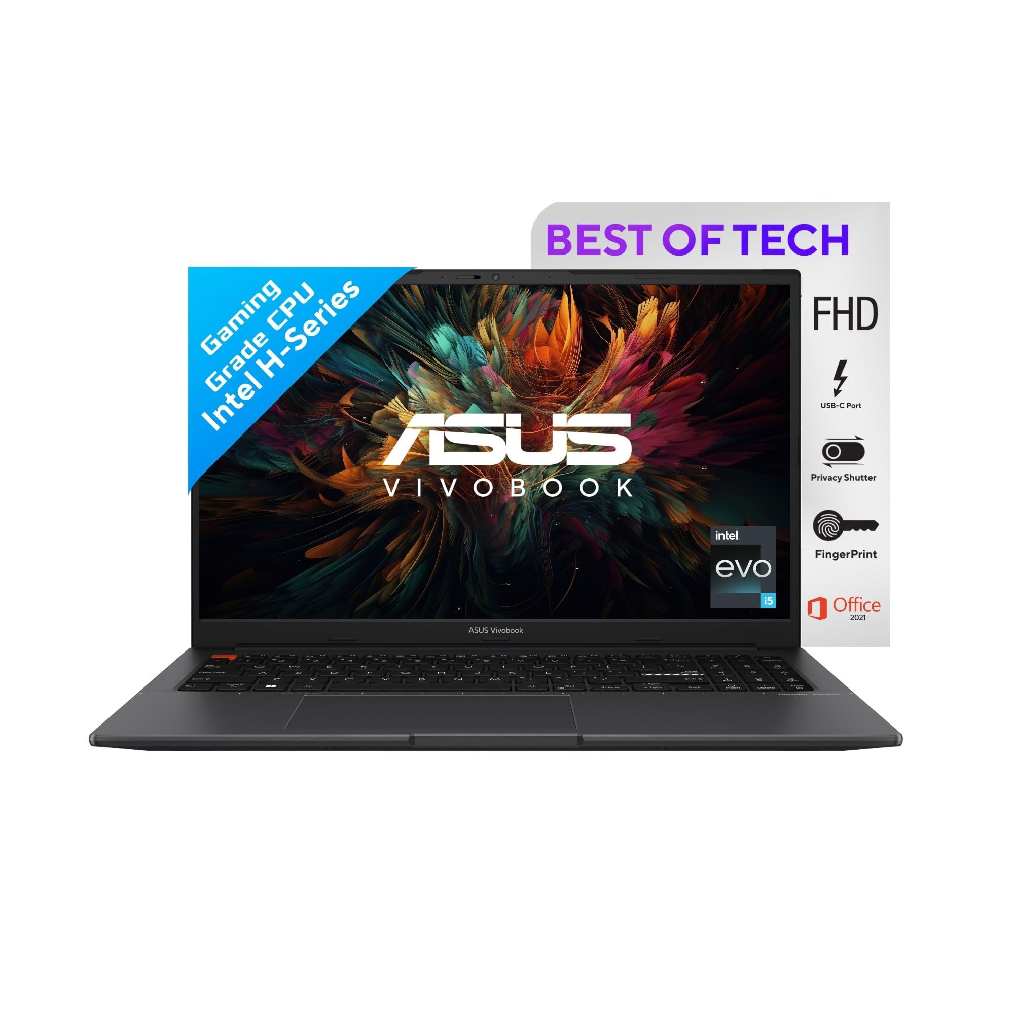 ASUS Vivobook S 15 2022, Intel Core EVO i5-12500H 12th Gen, 15.6