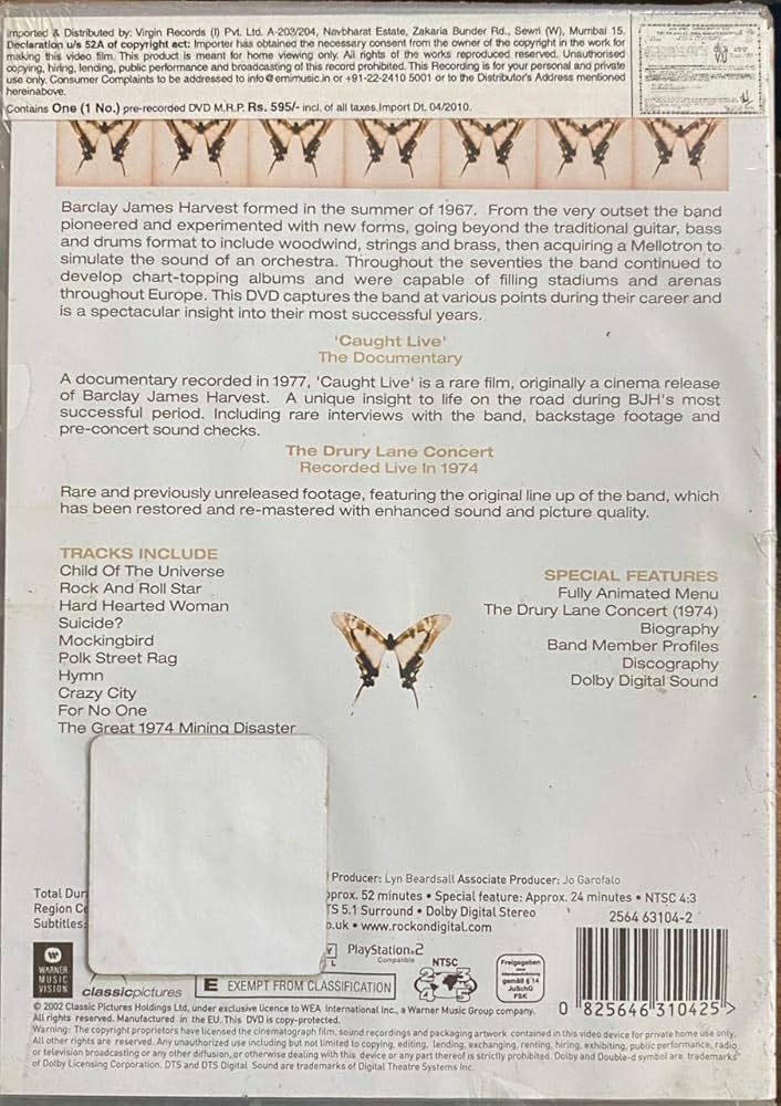 その他 Caught Live [DVD] [Import] Amazon.co.jp: Caught Live [DVD] [Import] : Barclay James