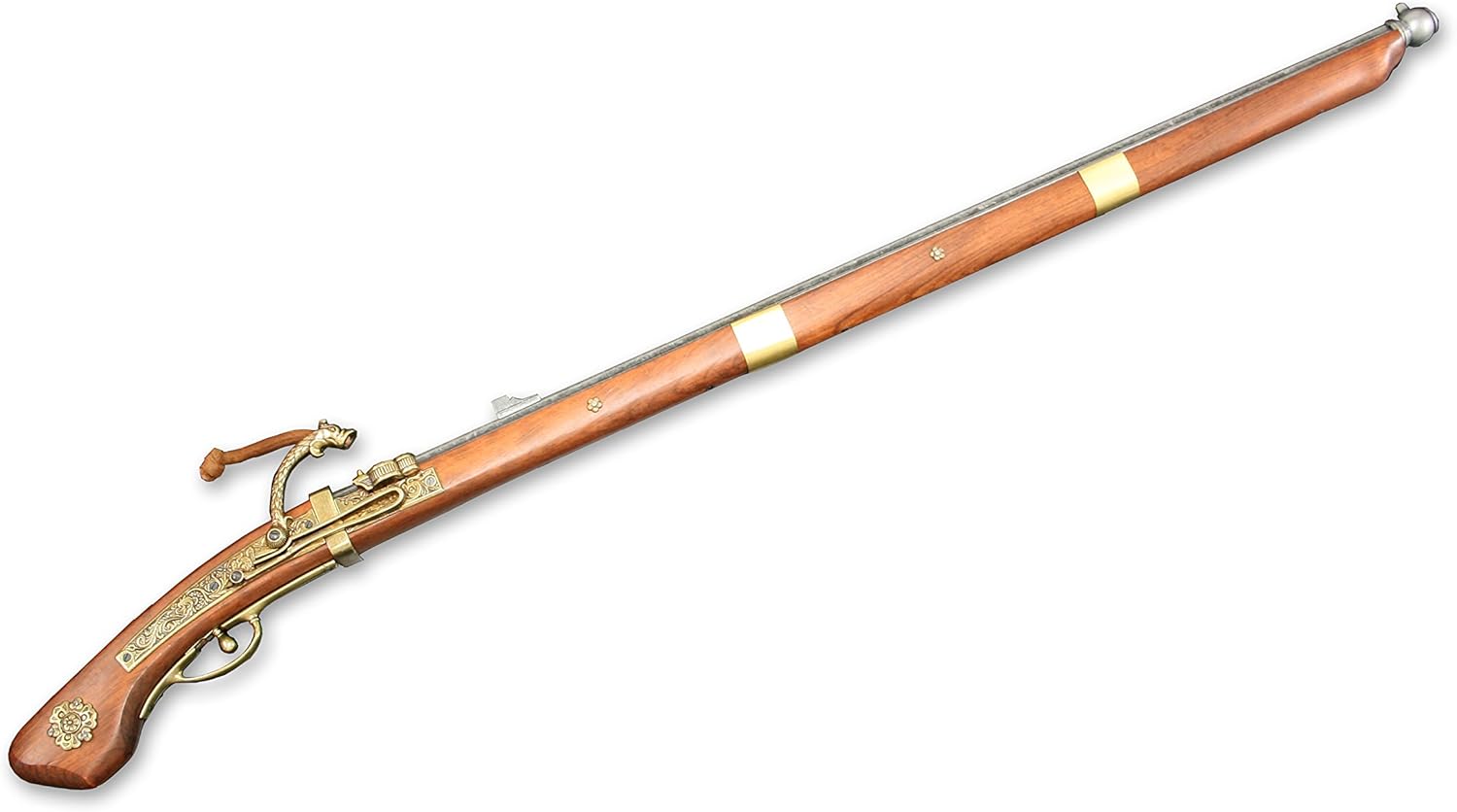 火縄銃 レプリカ 模造銃 全長 110cm 火縄銃 種子島 モデルガン 模造銃 レプリカ 模造銃 模造品