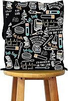 Vista 7 de WCGXKO Lab Tech Gift Western Lab Gift Laboratory Technician Lab Week 2023 Bolsa de maquillaje con cremallera, Lab Tech, Cremallera