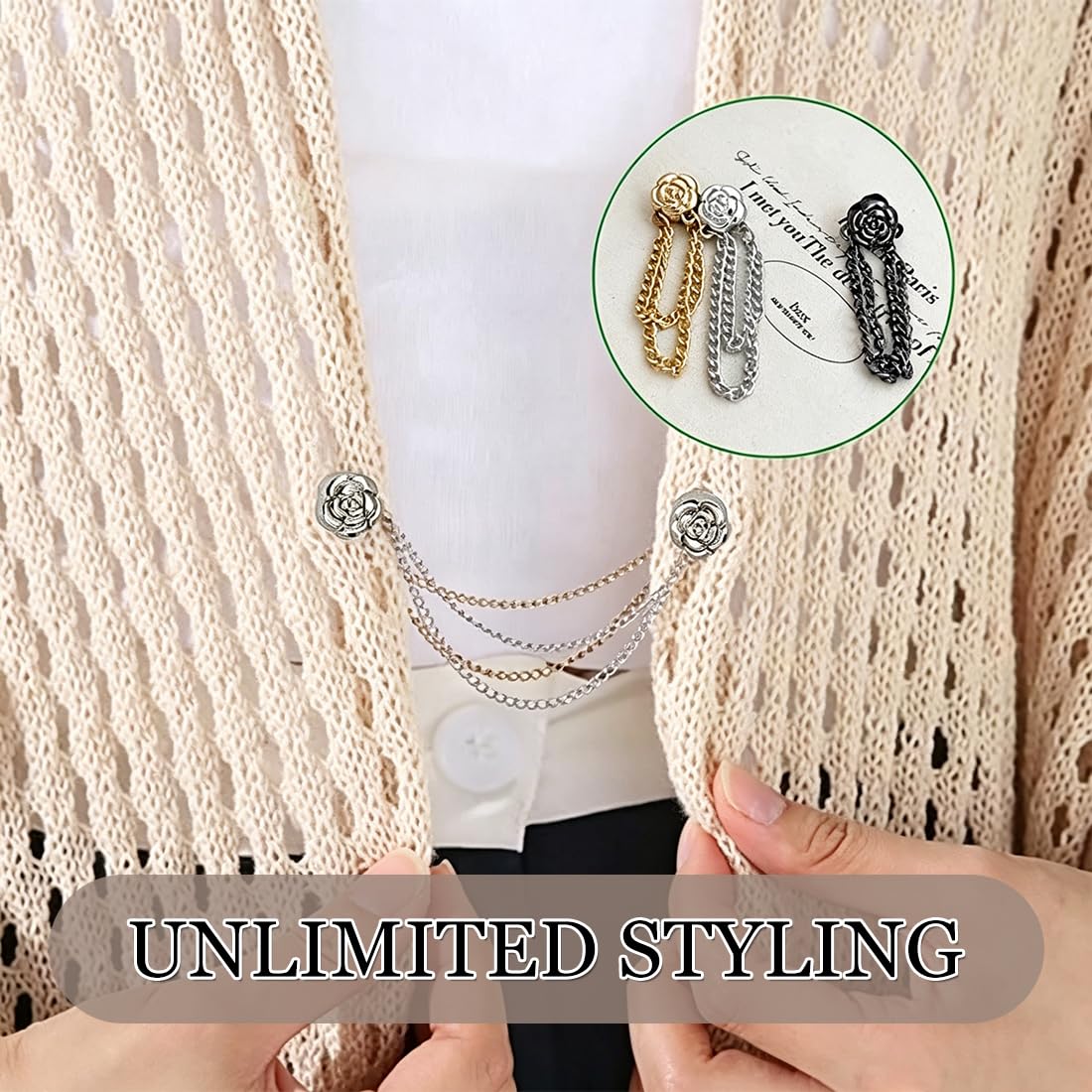 12 Pièces Pince à Vêtements Magnétique Multifonctions, pour Attacher Les Ourlets Les Jambes de Pantalon Les Manches de Chemise