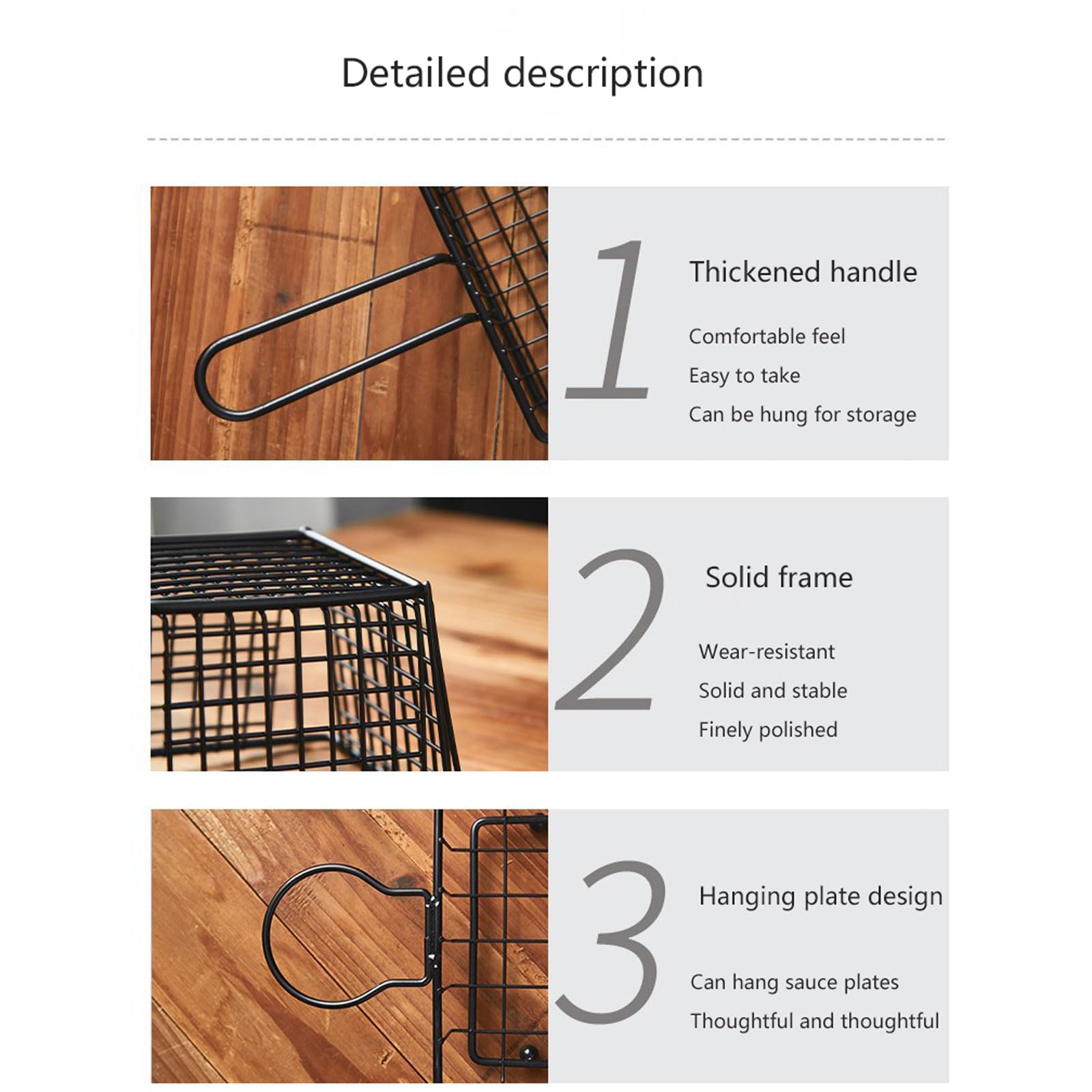 Amazon｜鉄製フライドポテトバスケット、フライドポテト