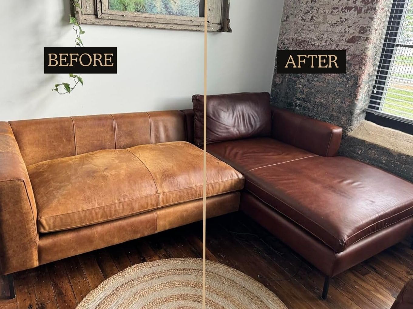 Blackrock Leather N Rich 16 oz Leather Cleaner & Conditioner, Premium 2-in-1 Care, Made in USA – Leather Balm for use on Furniture, Car Interiors, Saddles & Horse Tack, Shoes, Bags, and Jackets