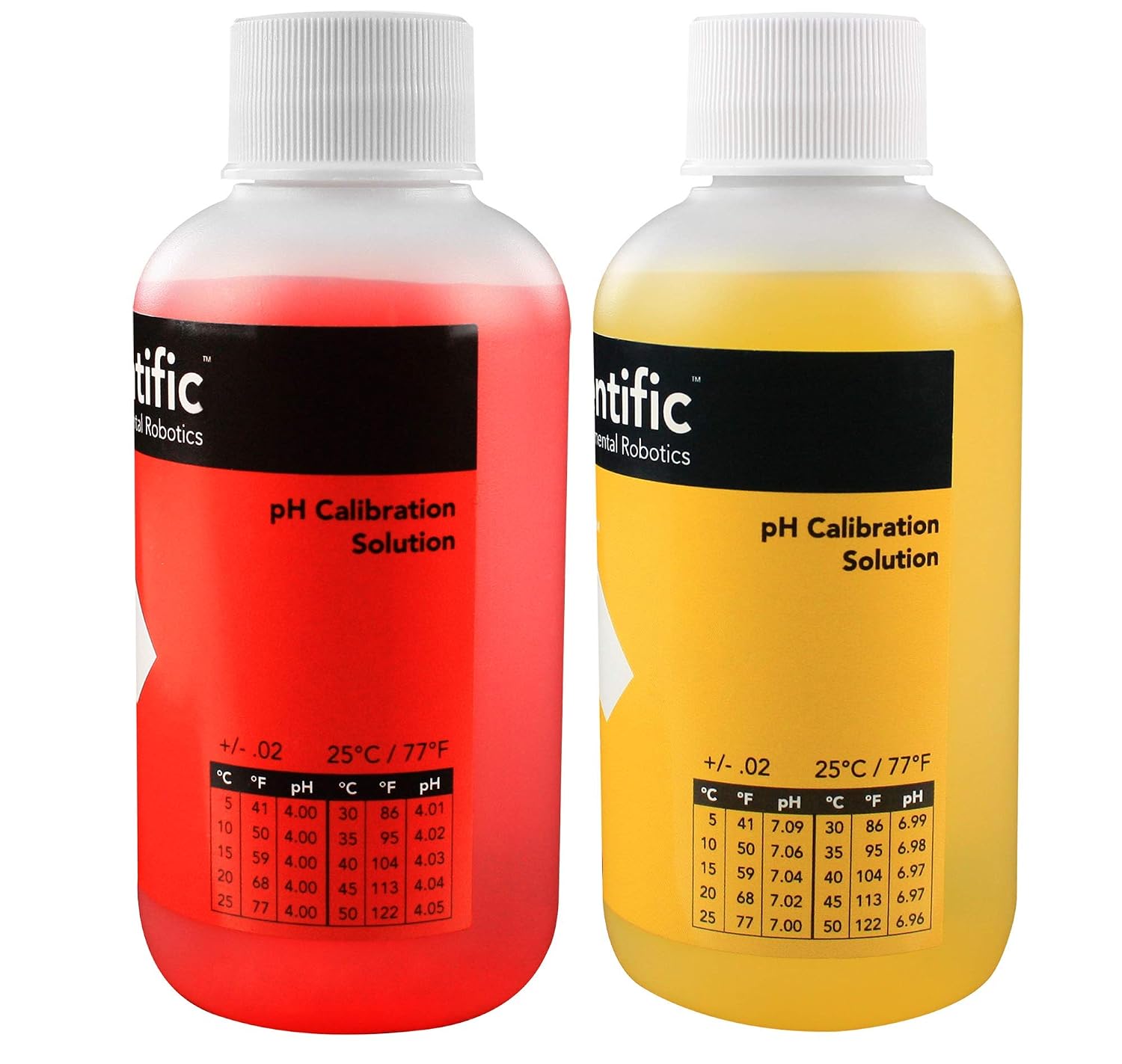 Atlas Scientific pH Calibration Solution 4.00 & 7.00 125ml - 4oz (Pack of 2)