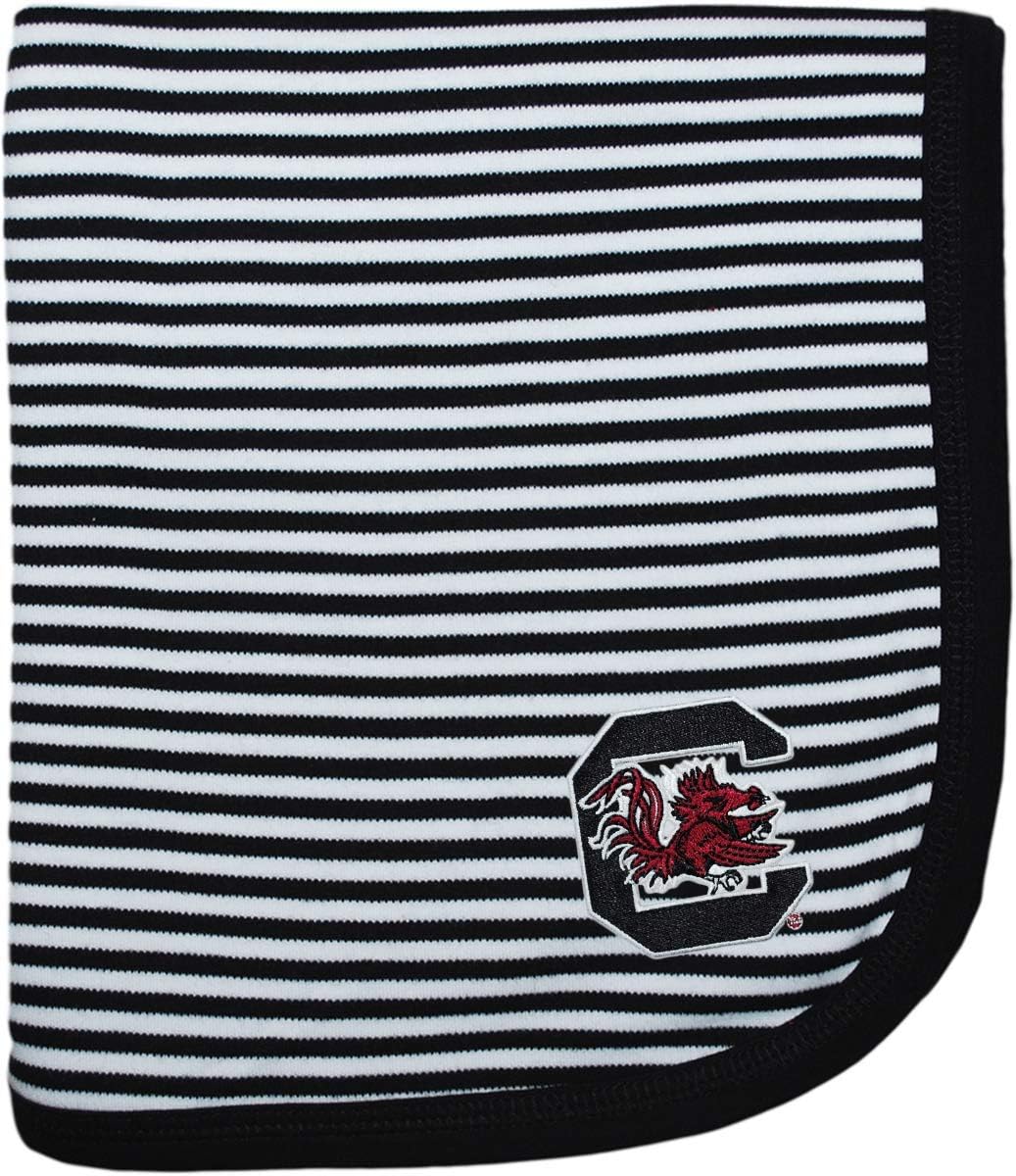 Creative Knitwear University of South Carolina Gamecocks Striped Baby and Toddler Blanket