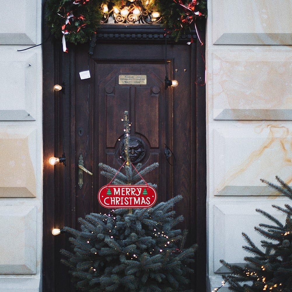 Amazon.co.jp: メリークリスマスプレート クリスマス看板 Merry