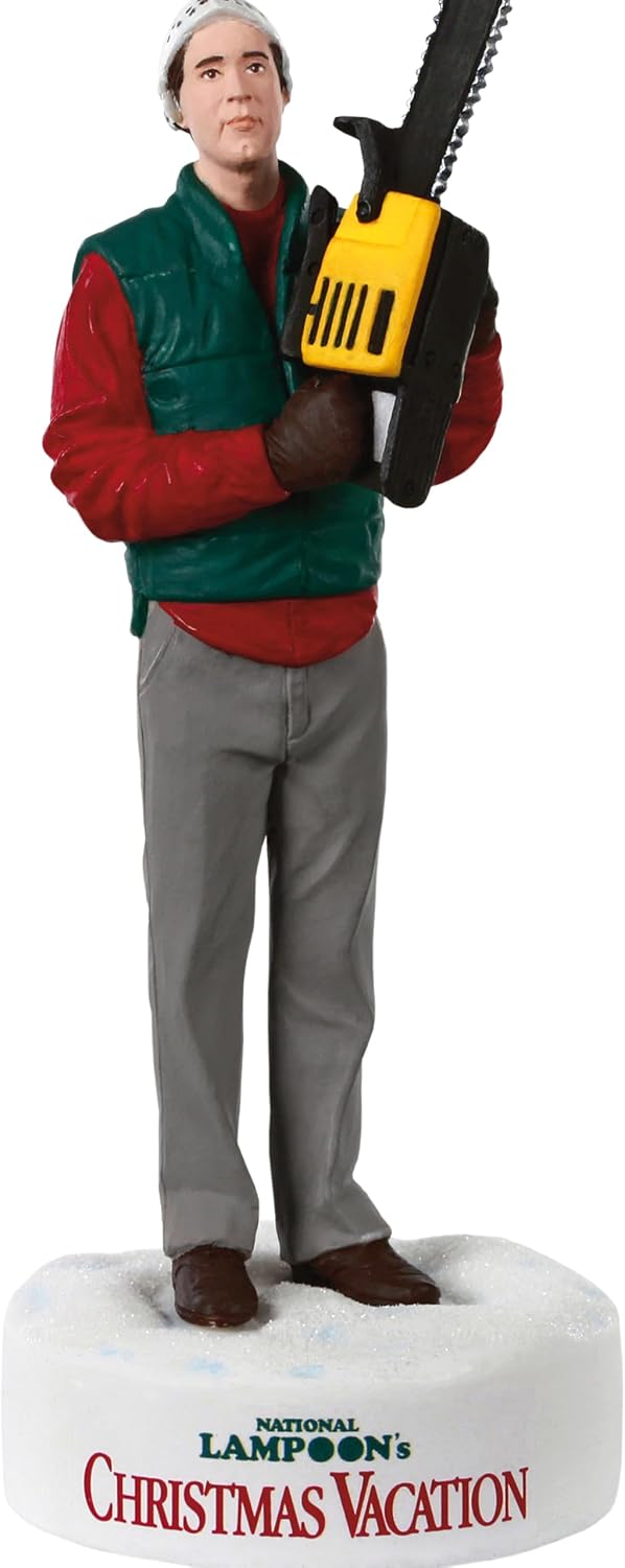 Hallmark Keepsake Christmas Ornament, National Lampoon's Christmas Vacation Trimming The Tree with Sound, Movie Gifts